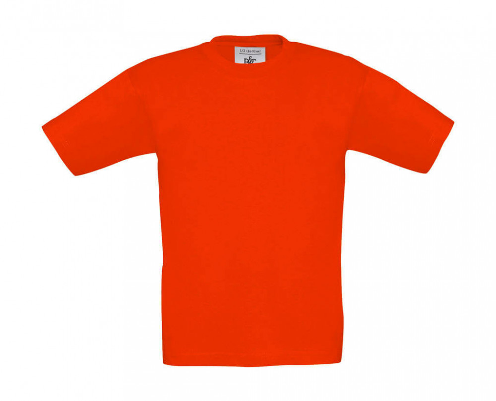 Csomag akciós póló (minimum 3 db) Gyerek rövid ujjú póló B and C Exact 190/kids T-Shirt 12/14 (152/164), Narancssárga