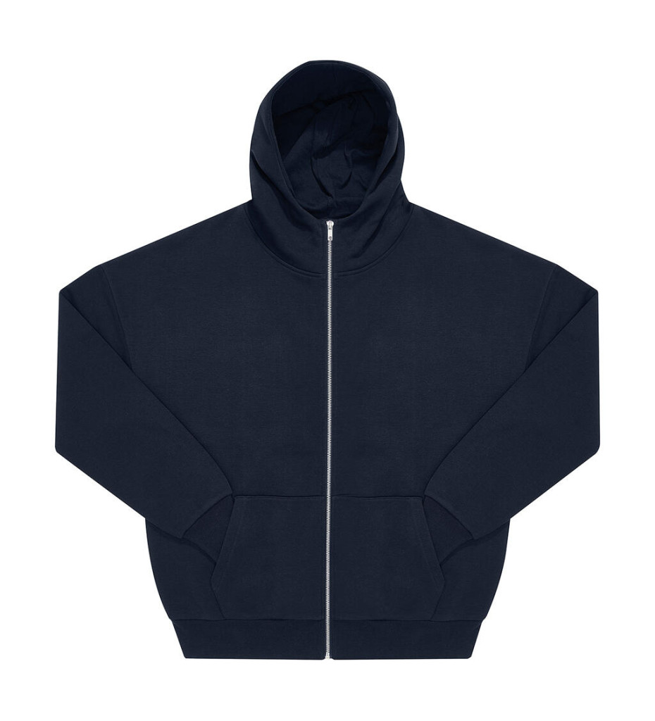B and C Influence Zip Hood WG003 Navy 2XL