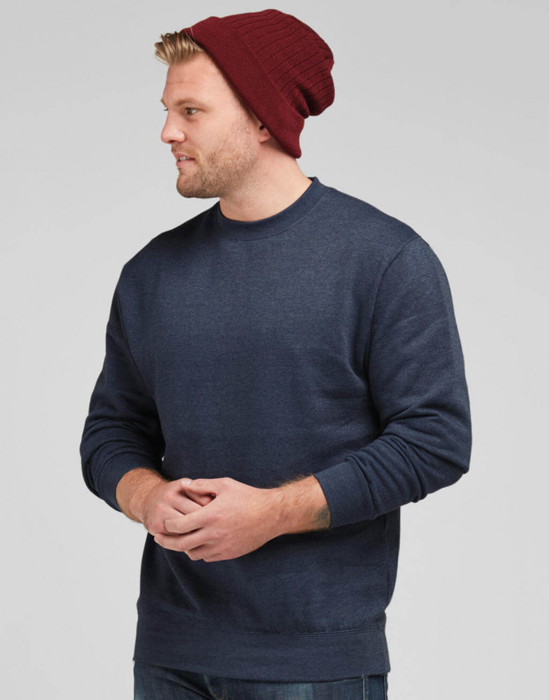 Férfi hosszú ujjú pulóver SG Men's Crew Sweat 3XL, Cassis