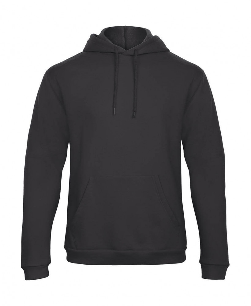 Férfi kapucnis hosszú ujjú pulóver B and C ID.203 50/50 Hooded Sweatshirt Unisex XS, Anthracite