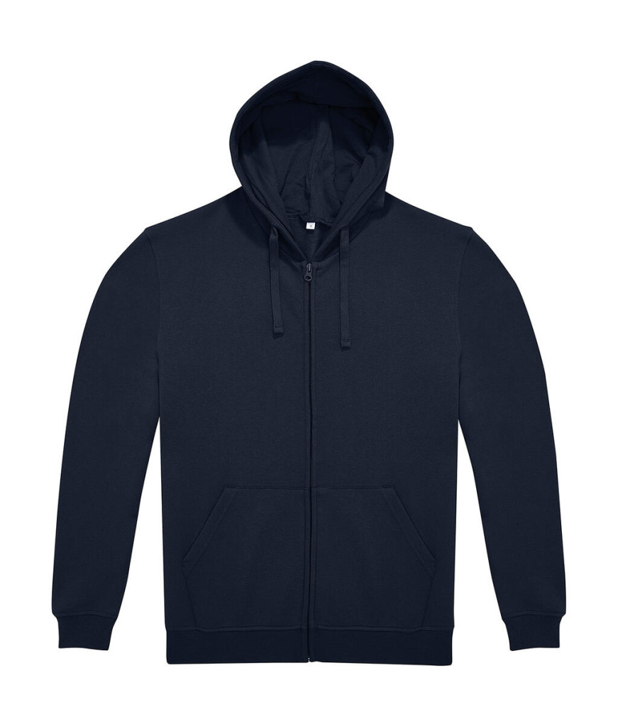 B and C ID.224 Zip Hood WG009 Navy 2XL