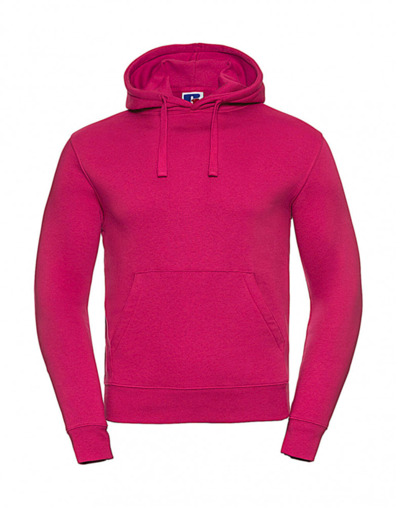 Férfi kapucnis hosszú ujjú pulóver Russell Europe Men's Authentic Hooded Sweat XL, Fuchsia Férfi kapucnis hosszú ujjú pulóver Russell Europe Men's Authentic Hooded Sweat XL, Fuchsia