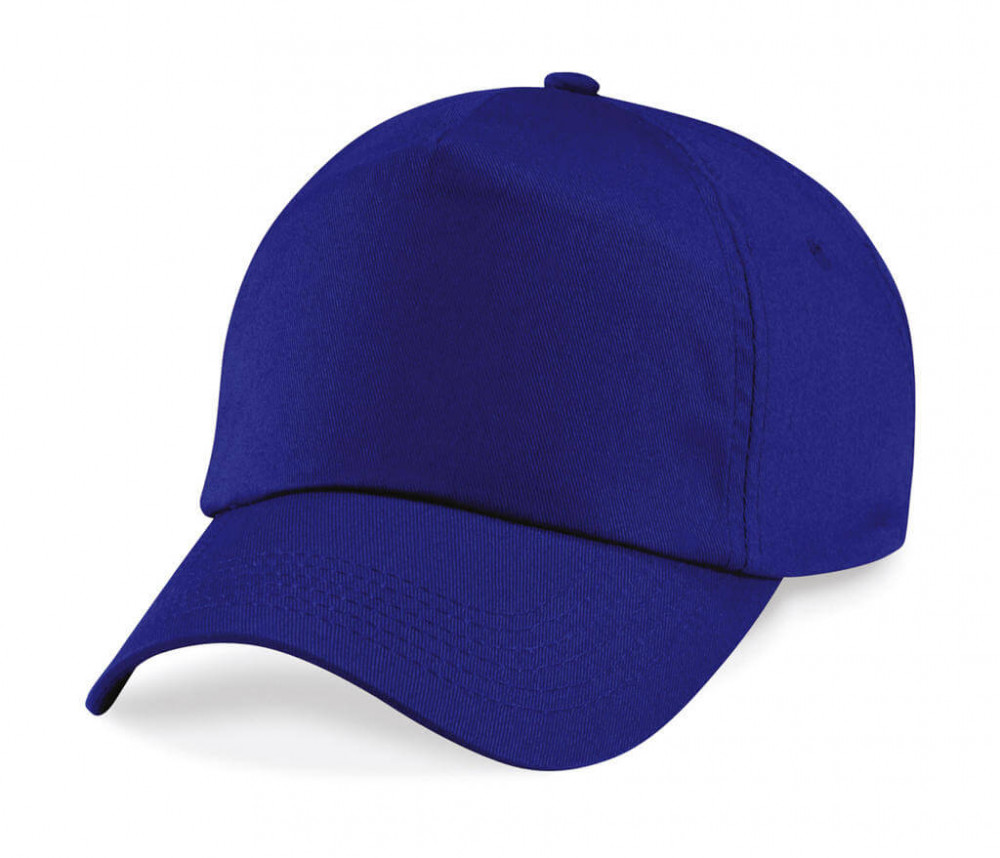 Férfi sapka Beechfield Original 5 Panel Cap Egy méret, Világos királykék