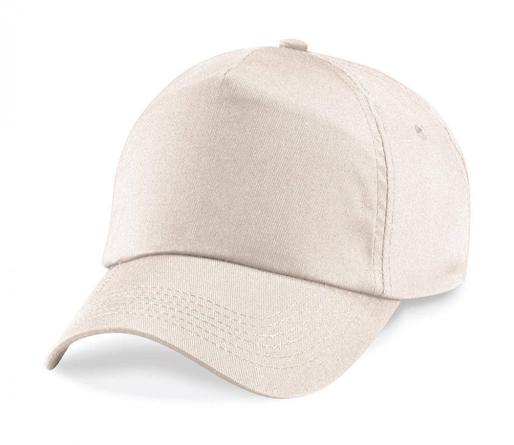 Férfi sapka Beechfield Original 5 Panel Cap Egy méret, Homokbarna