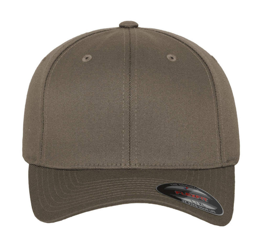 Uniszex Sapka Flexfit Fitted Baseball Cap -S/M, Szürke