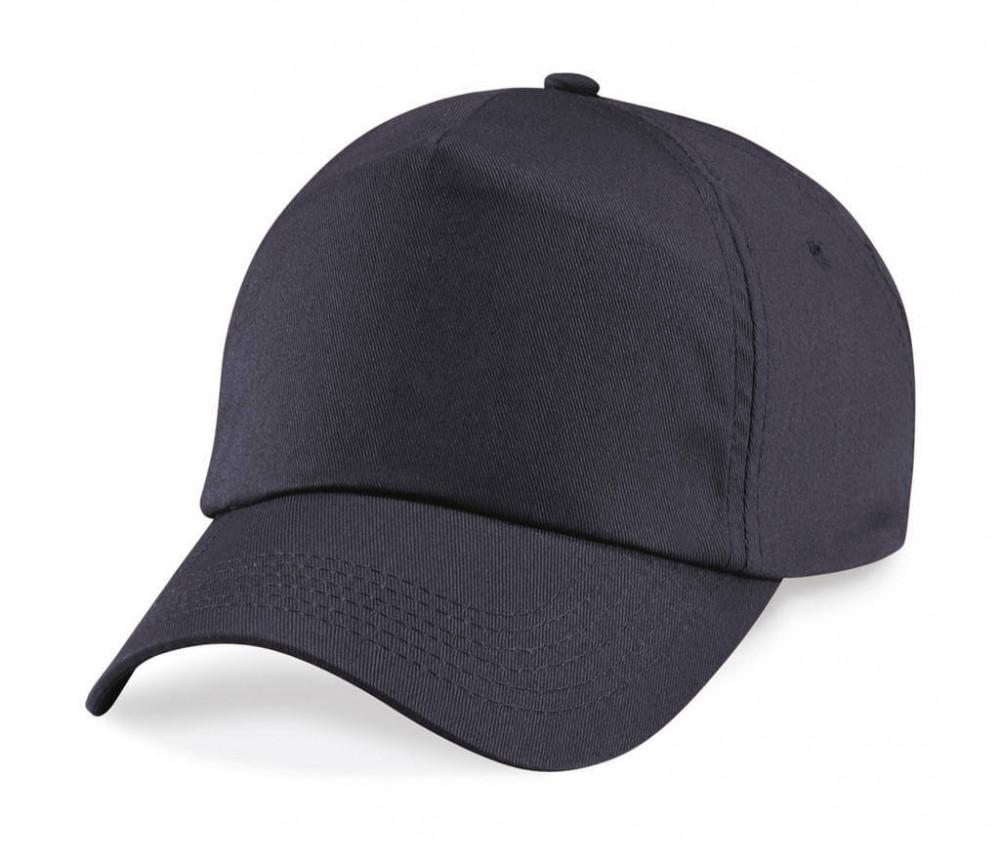 Gyerek sapka Beechfield Junior Original 5 Panel Cap Egy méret, Grafitszürke