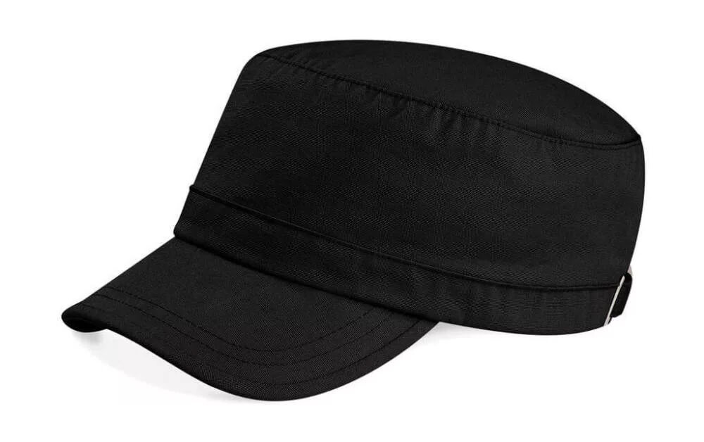 Uniszex sapka Beechfield Army Cap - One Size, Fekete