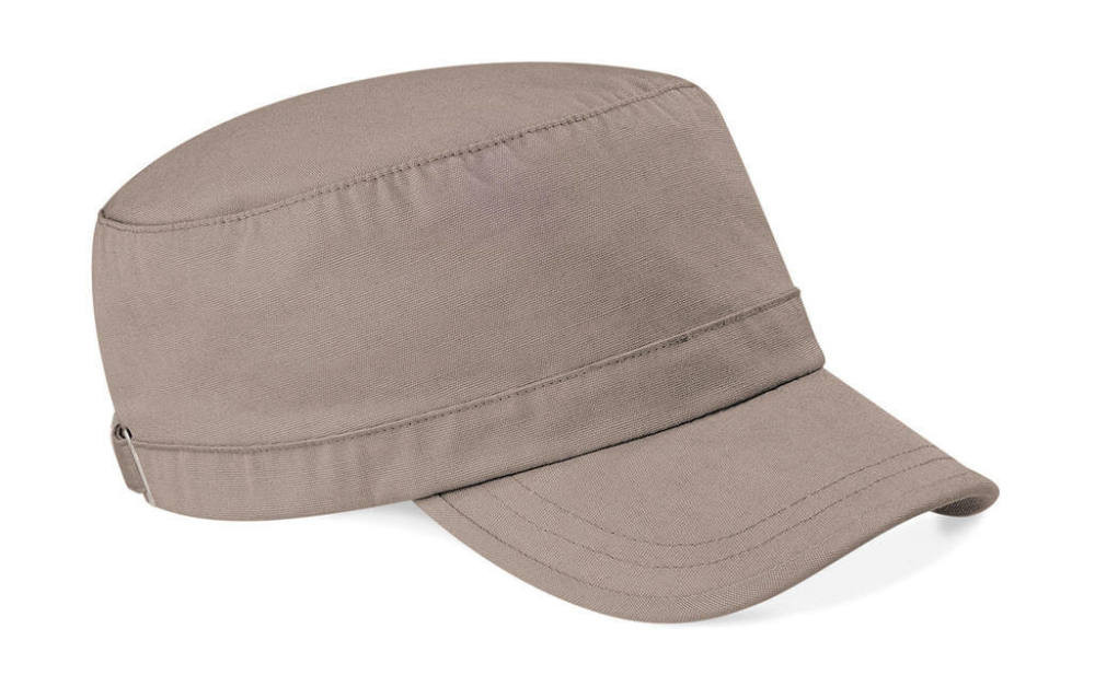 Uniszex sapka Beechfield Army Cap - One Size, Pebble