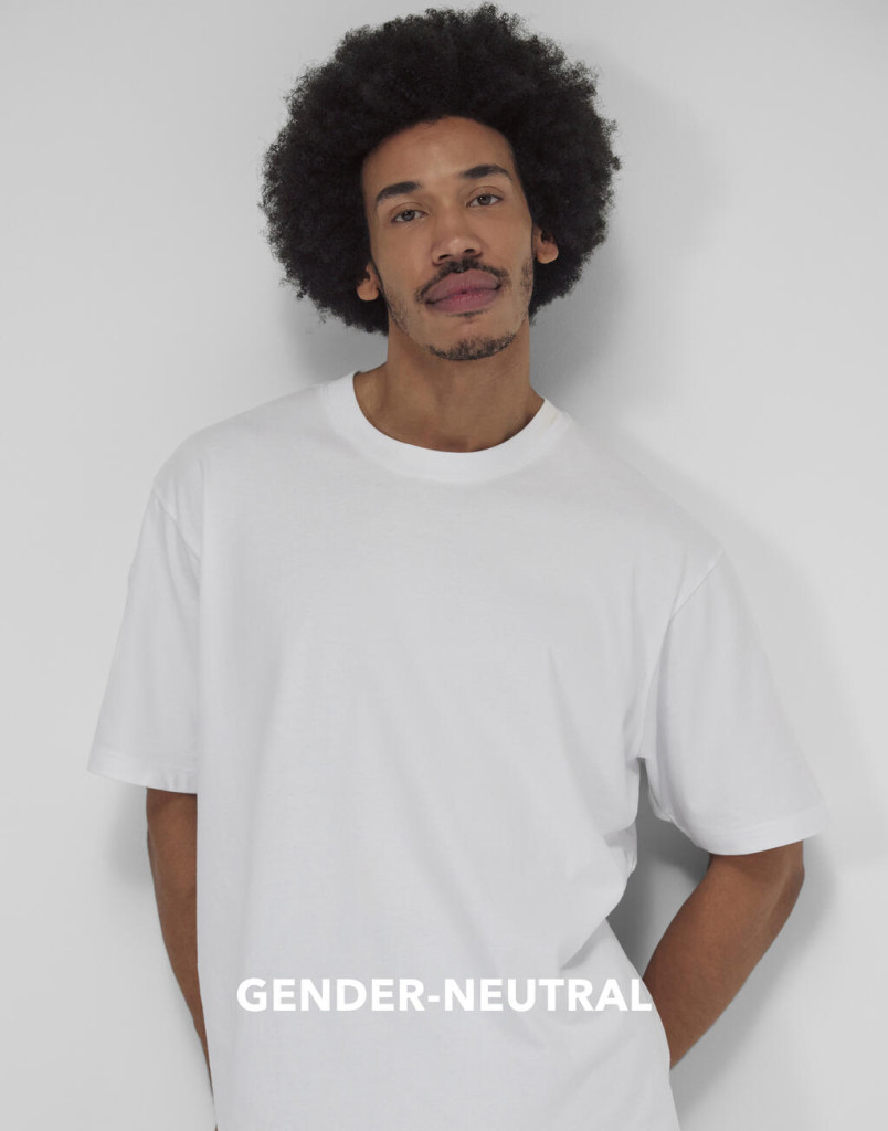 B and C #E220 Oversized T-Shirt TG001 White L B and C #E220 Oversized T-Shirt TG001 White L