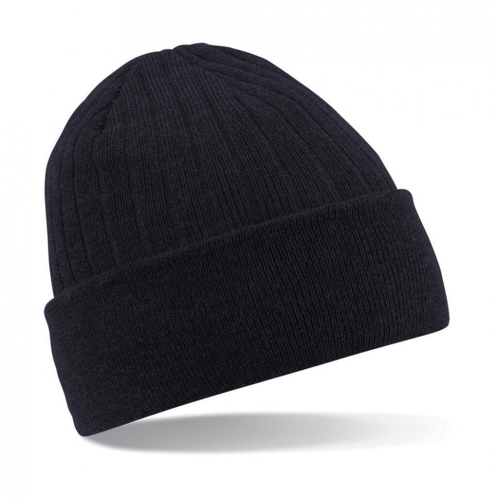 Férfi téli sapka Beechfield Thinsulate Beanie Egy méret, Sötét Grafitszürke