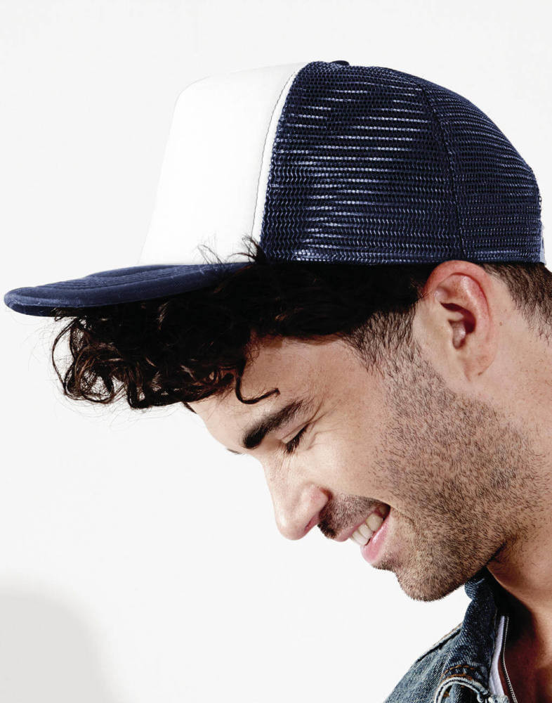 Uniszex sapka Beechfield Vintage Snapback Trucker