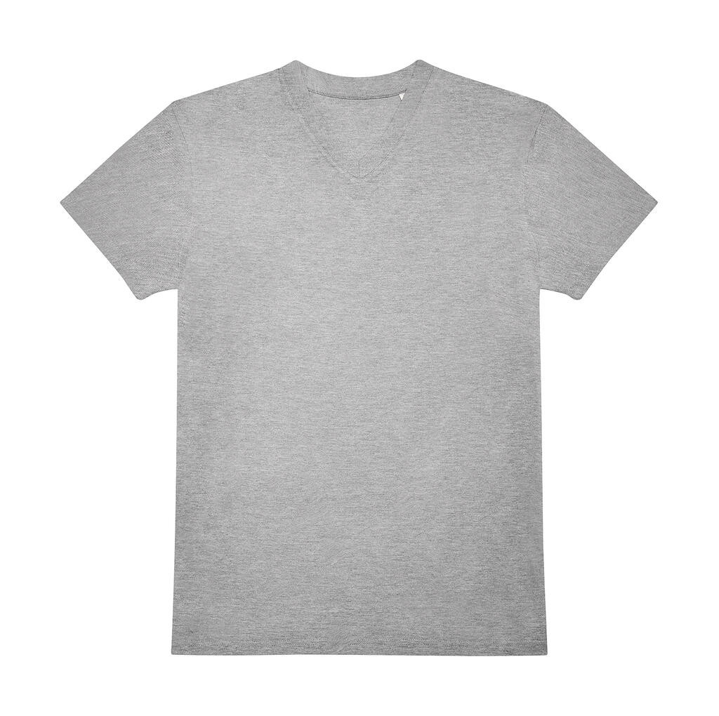 B and C #E150 V T-Shirt TU008 Sport Grey M