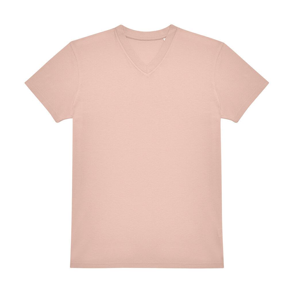 B and C #E150 V T-Shirt TU008 Soft Rose L