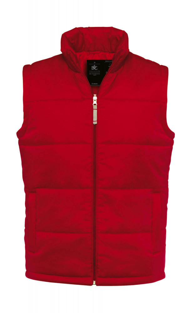 Férfi ujjatlan mellény B and C Bodywarmer/men M, Piros