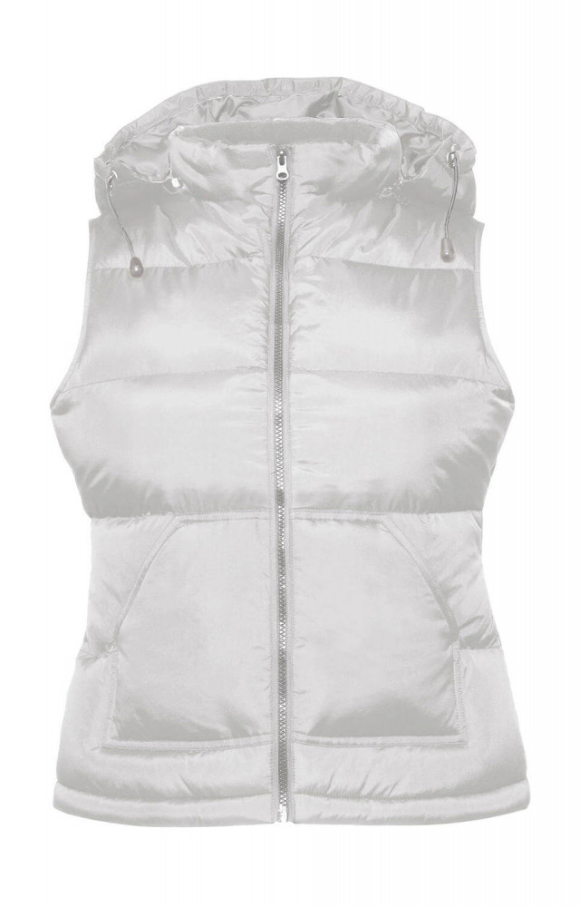 Női ujjatlan mellény B and C Zen+/women Bodywarmer 2XL, Fehér