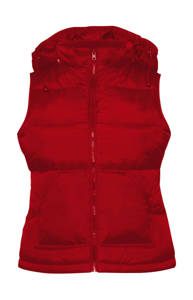 Női ujjatlan mellény B and C Zen+/women Bodywarmer L, Piros