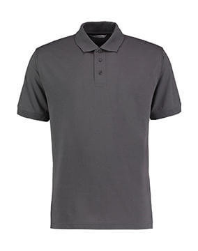 Férfi rövid ujjú galléros póló Kustom Kit Men's Classic Fit Polo Superwash 60º 2XL, Szénszürke