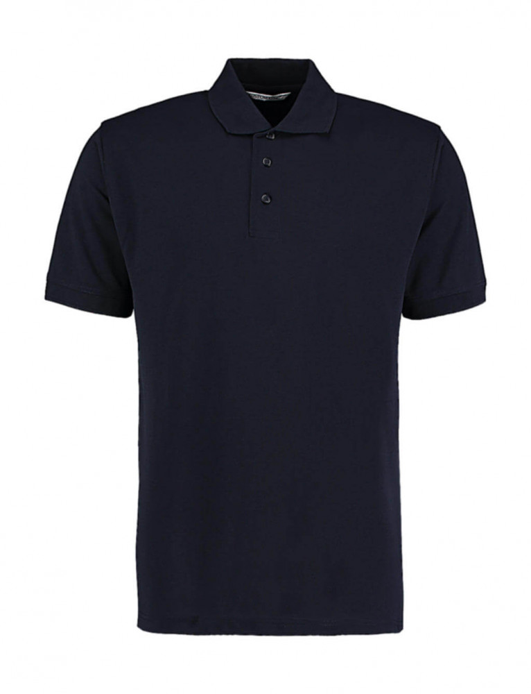 Férfi rövid ujjú galléros póló Kustom Kit Men's Classic Fit Polo Superwash 60º XS, Sötétkék (navy)