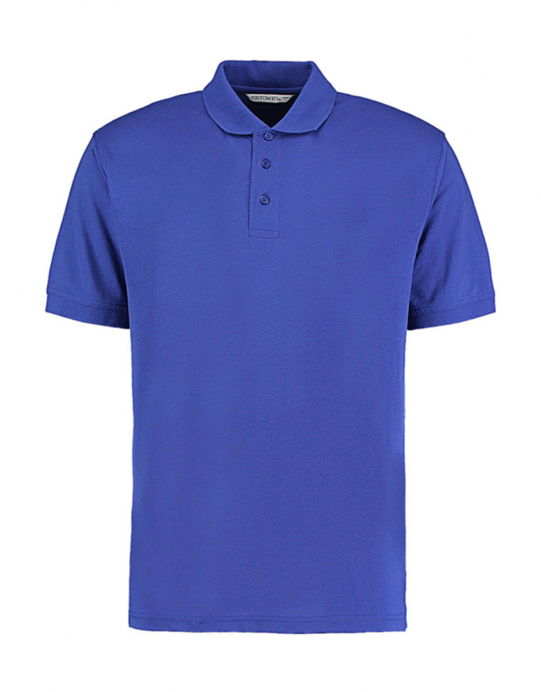 Férfi rövid ujjú galléros póló Kustom Kit Men's Classic Fit Polo Superwash 60º XS, Királykék