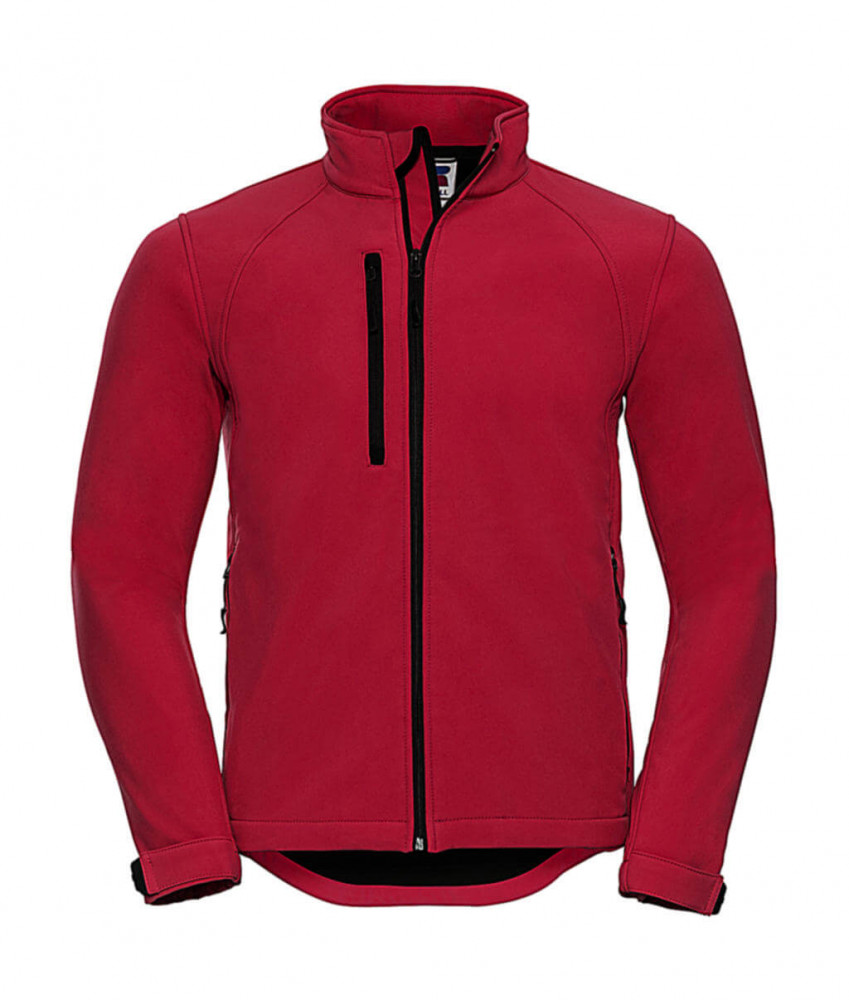 Férfi kabát Russell Europe Softshell Jacket XS, Piros