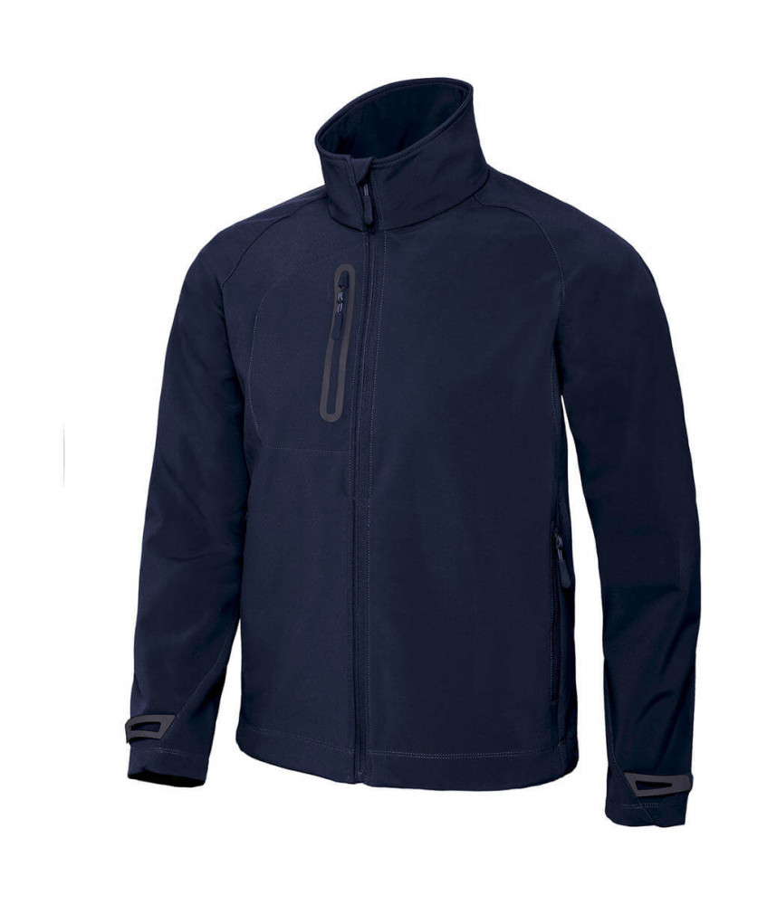 Férfi kabát B and C X-Lite Softshell/men Jacket S, Sötétkék (navy)
