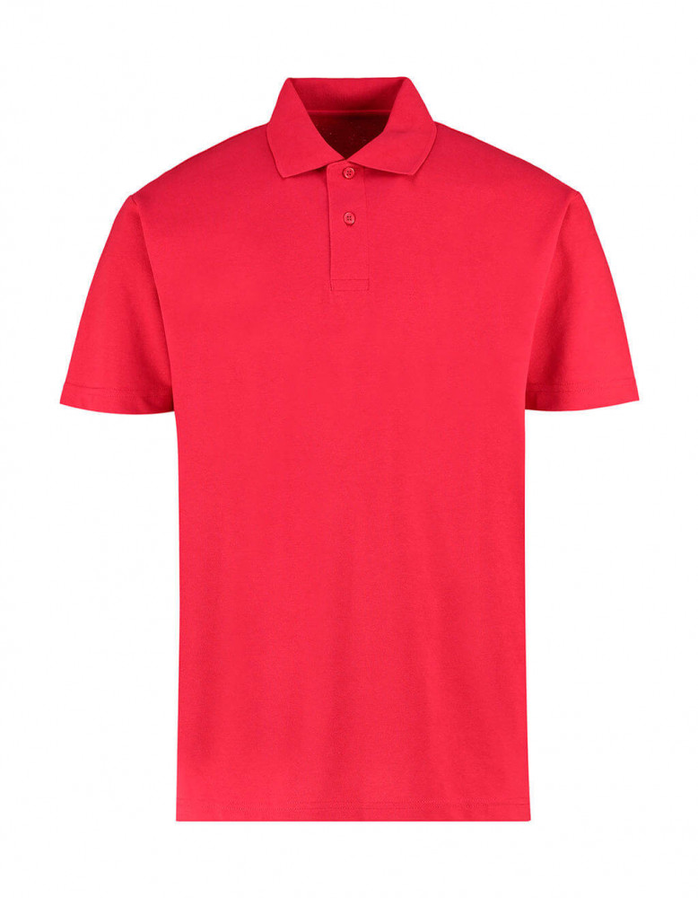 Férfi rövid ujjú galléros póló Kustom Kit Men's Regular Fit Workforce Polo 3XL, Piros