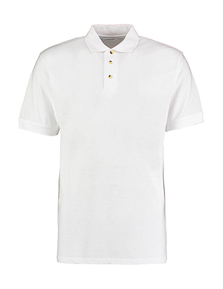 Férfi galléros póló rövid ujjú Kustom Kit Workwear Polo/Superwash - 3XL, Fehér