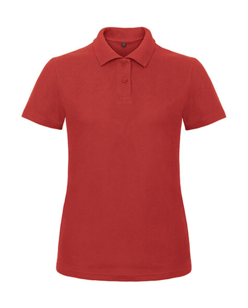 Női galléros póló rövid ujjú B&C Ladies' Piqué Polo Shirt - PWI11 - S, Piros Női galléros póló rövid ujjú B&C Ladies' Piqué Polo Shirt - PWI11 - S, Piros