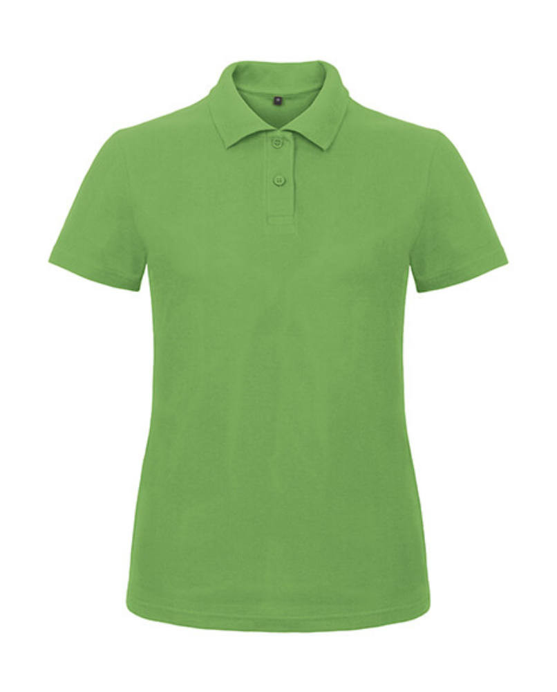 Női galléros póló rövid ujjú B&C Ladies' Piqué Polo Shirt - PWI11 - XS, Igazi zöld