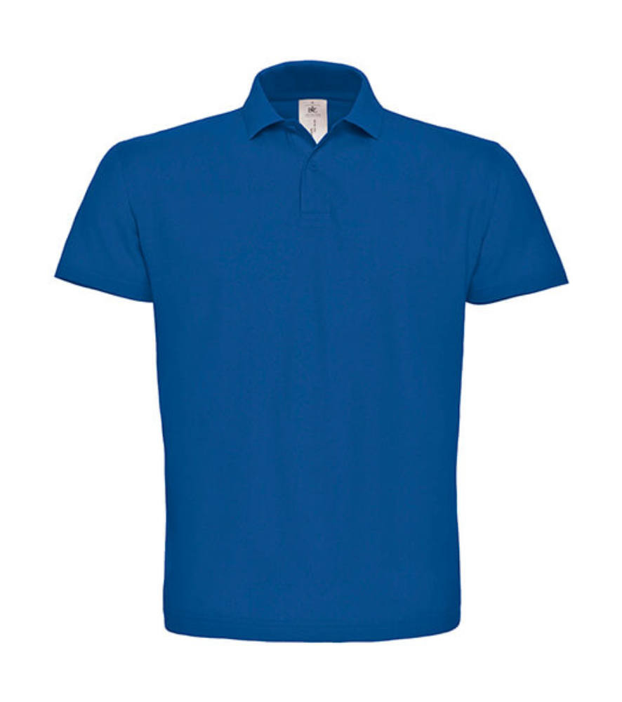Férfi galléros póló rövid ujjú B&C Piqué Polo Shirt - PUI10 - 4XL, Királykék