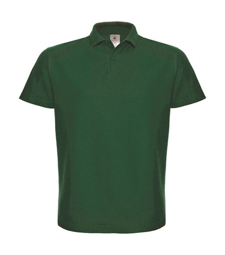 Férfi galléros póló rövid ujjú B&C Piqué Polo Shirt - PUI10 - 4XL, Sötétzöld
