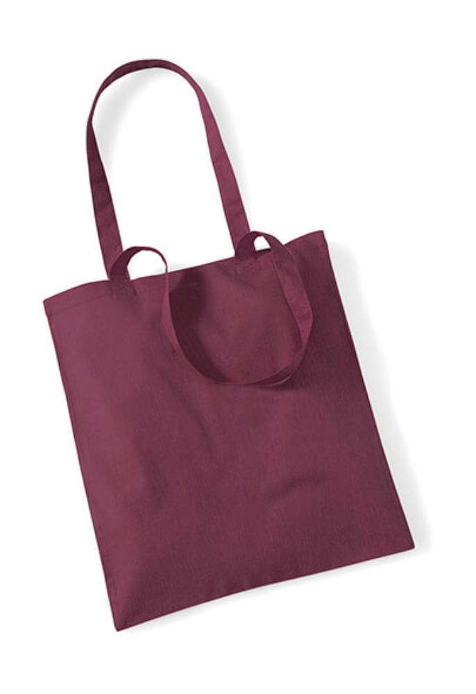 Bevásárló táska Westford Mill Bag for Life - Long Handles - Egy méret, Burgundi vörös