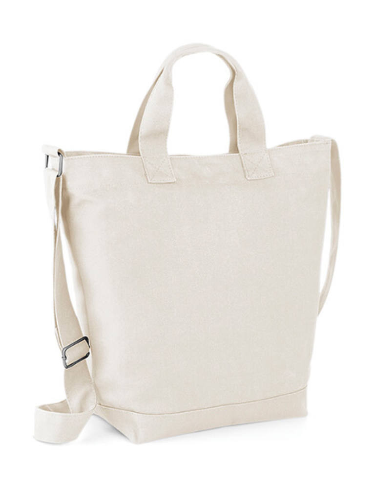 Bevásárló táska Bag Base Canvas Day Bag - Egy méret, Naturál