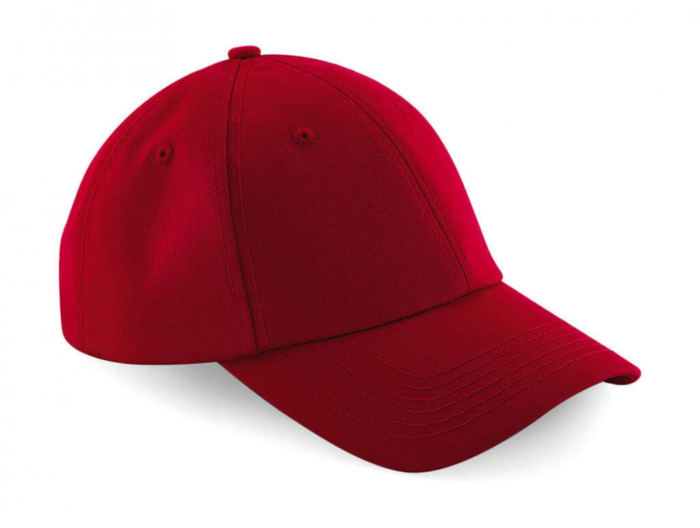 Uniszex sapka Beechfield Authentic Baseball Cap Egy méret, Piros Uniszex sapka Beechfield Authentic Baseball Cap Egy méret, Piros