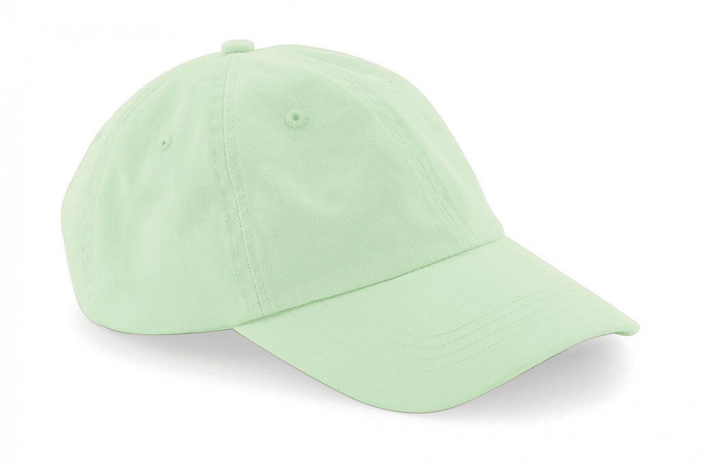Uniszex sapka Beechfield Low Profile 6 Panel Dad Cap Egy méret, Pastel Menta