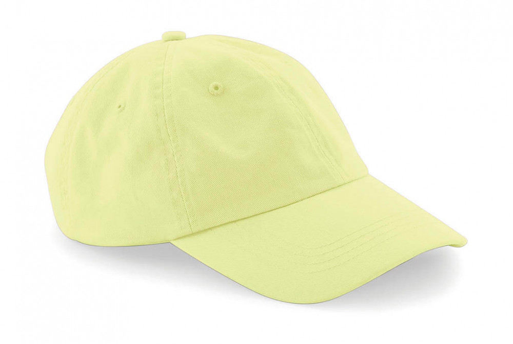 Uniszex sapka Beechfield Low Profile 6 Panel Dad Cap Egy méret, Pastel Lemon Uniszex sapka Beechfield Low Profile 6 Panel Dad Cap Egy méret, Pastel Lemon