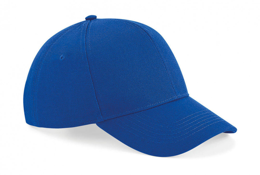 Uniszex sapka Beechfield Ultimate 6 Panel Cap Egy méret, Világos királykék