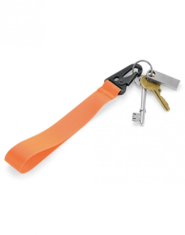 Uniszex hátizsák Bag Base Brandable Key Clip Egy méret, Fekete