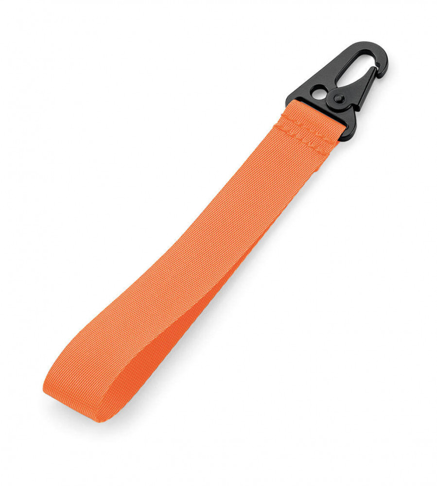 Uniszex hátizsák Bag Base Brandable Key Clip Egy méret, Narancssárga/Grafitszürke Szürke