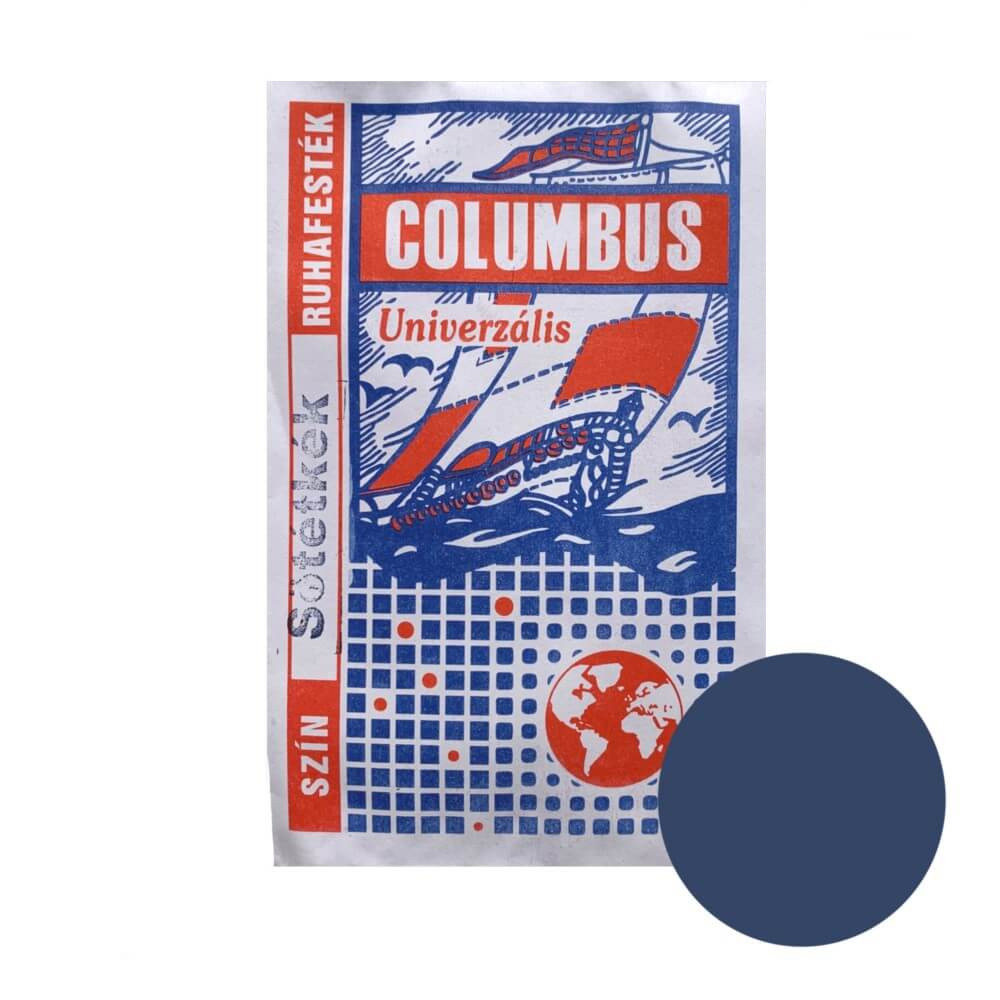 Columbus ruhafesték, batikfesték 1 szín/csomag, 5g/tasak, Sötétkék szín