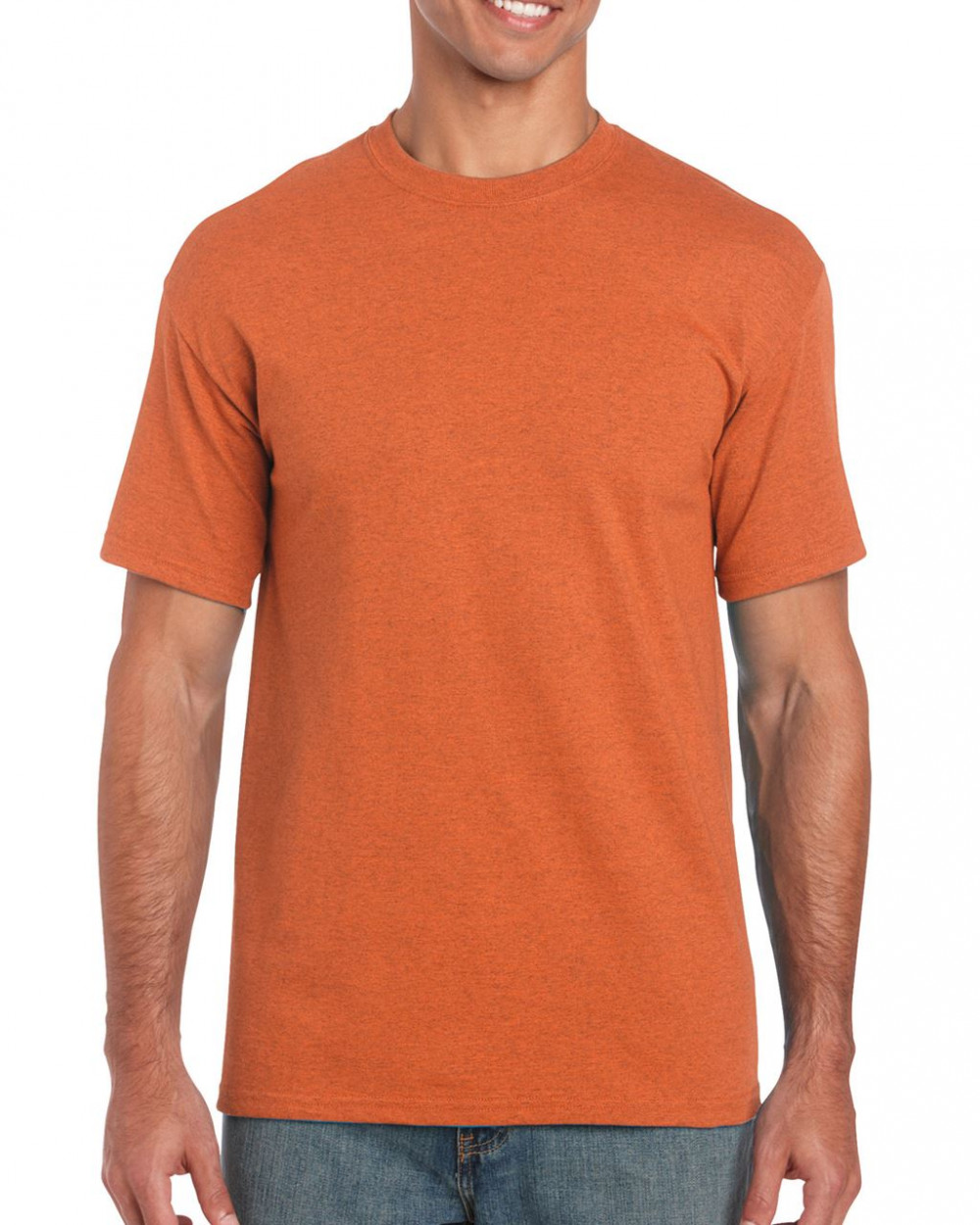 Uniszex póló Gildan GI5000 Heavy Cotton Felnőtt póló -S, Antique Orange