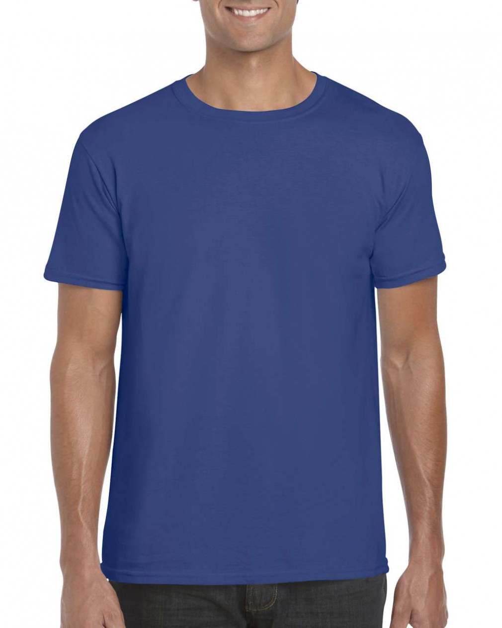 Csomag akciós póló (min. 3 db) Uniszex póló Gildan GI64000 Softstyle Felnőtt póló -XL, Metro Blue