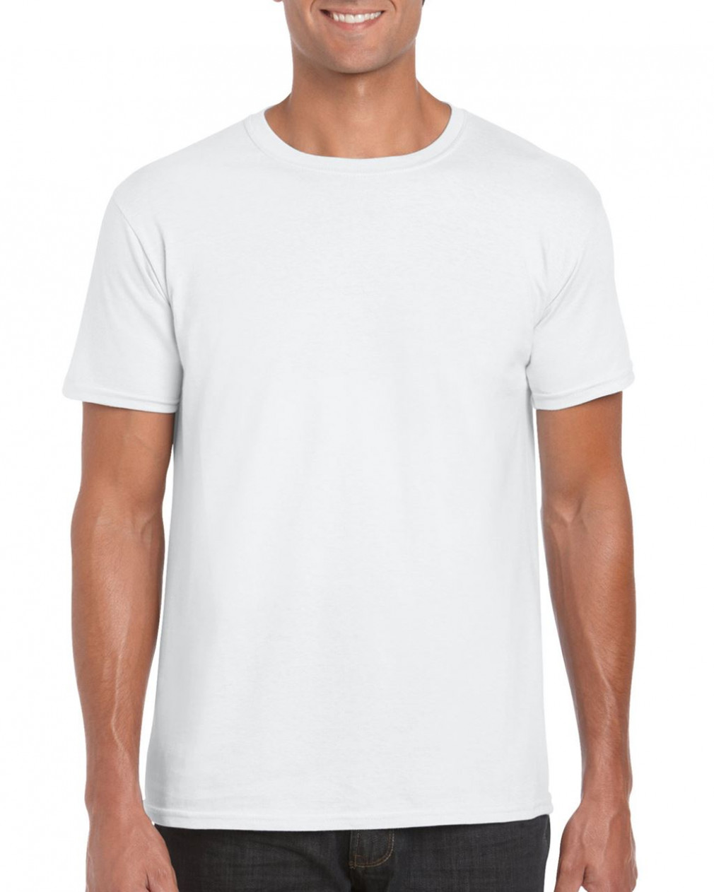 Csomag akciós póló (min. 3 db) Uniszex póló Gildan GI64000 Softstyle Felnőtt póló -2XL, White