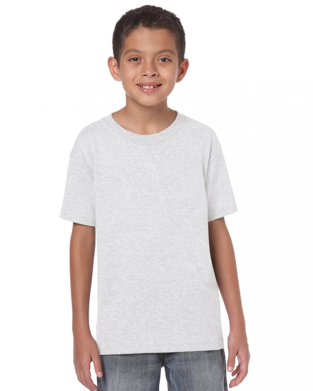 Gyerek póló Gildan GIB5000 Heavy Cotton Youth T-Shirt -XS, Ash Grey