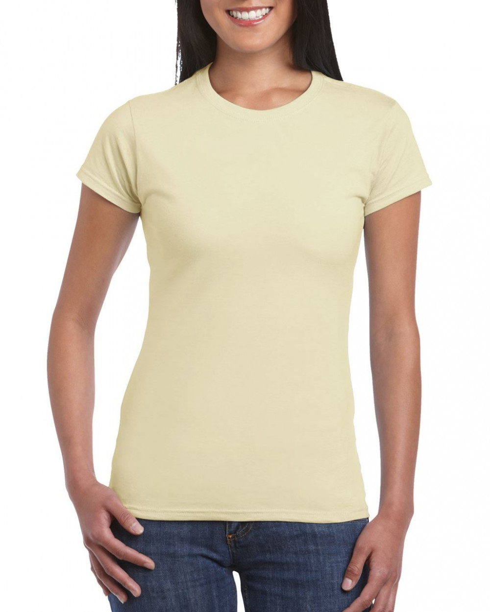 Női póló Gildan GIL64000 Softstyle -XL, Sand