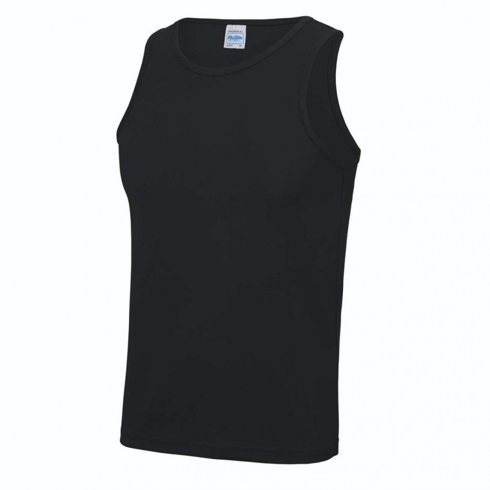 Férfi Just Cool JC007 Cool vest -L, Jet Black