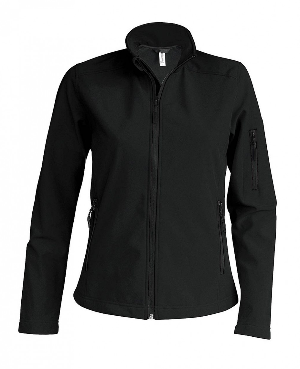 Női kabát Kariban KA400 Ladies' Softshell Jacket -M, Black