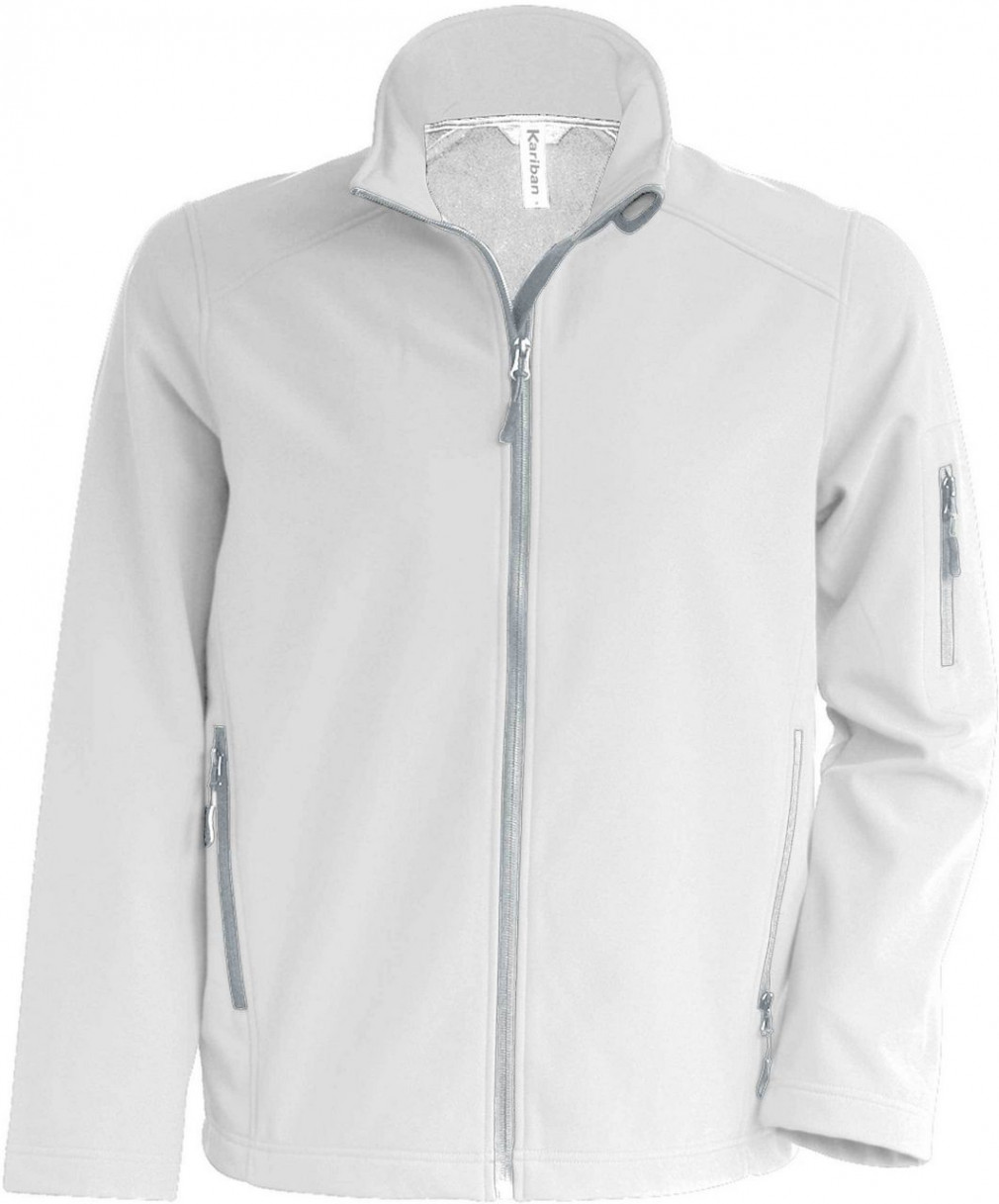 Férfi kabát Kariban KA401 Softshell Jacket -2XL, White