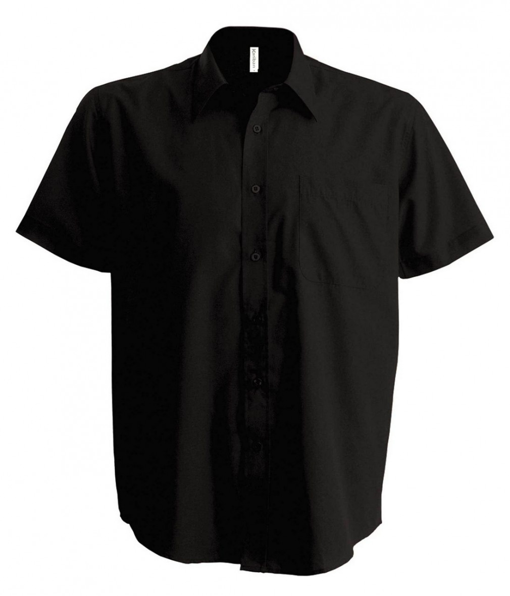 Férfi ing Kariban KA551 Ace - Short-Sleeved Shirt -6XL, Brown