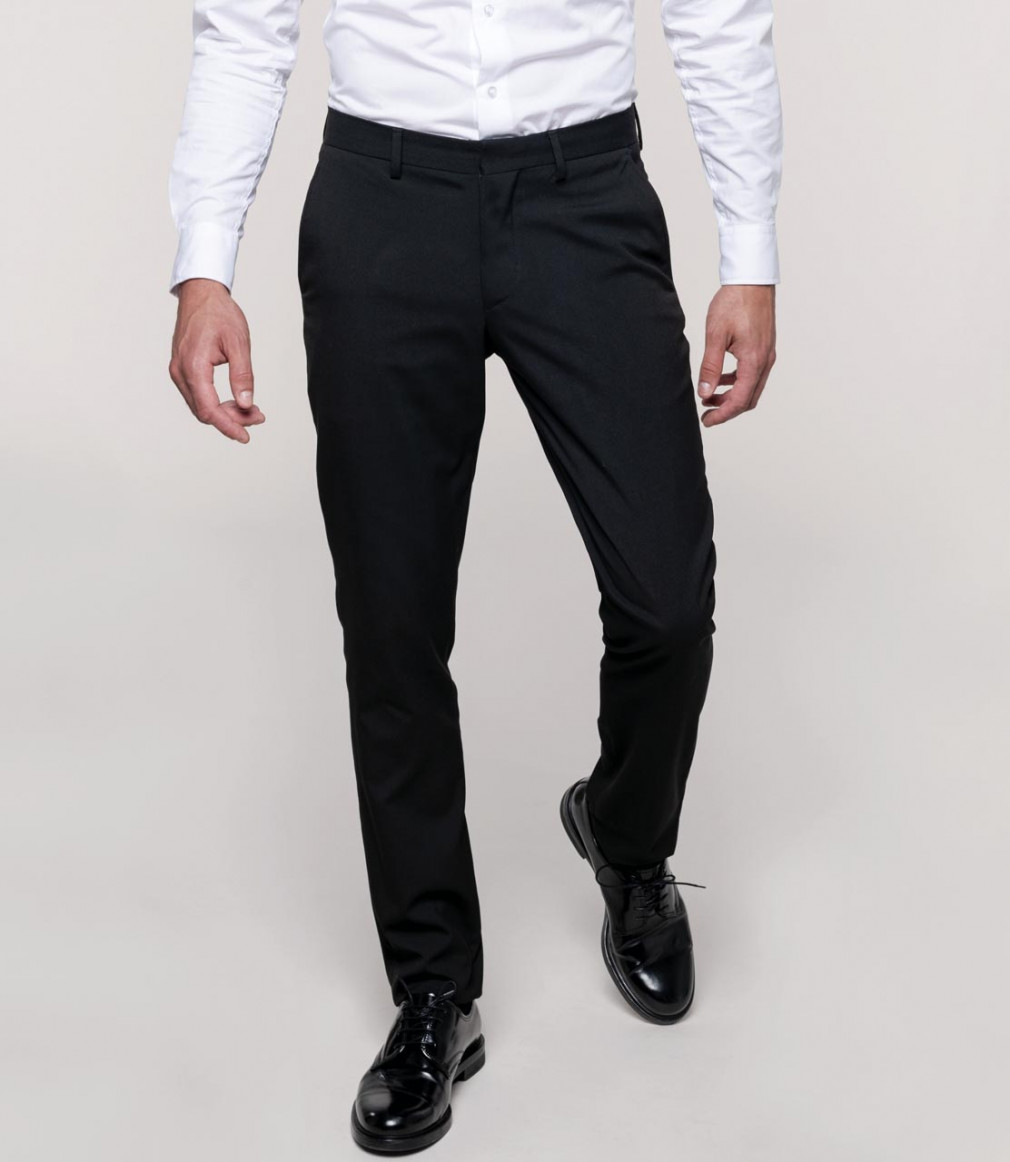 Férfi nadrág Kariban KA730 Men'S Trousers -36, Black